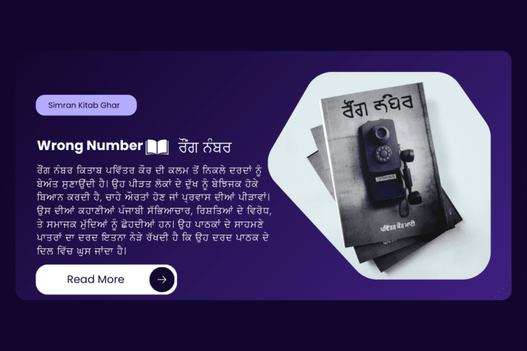 Best Store to buy punjabi books online 61 ਰੌਂਗ ਨੰਬਰ book pdf
