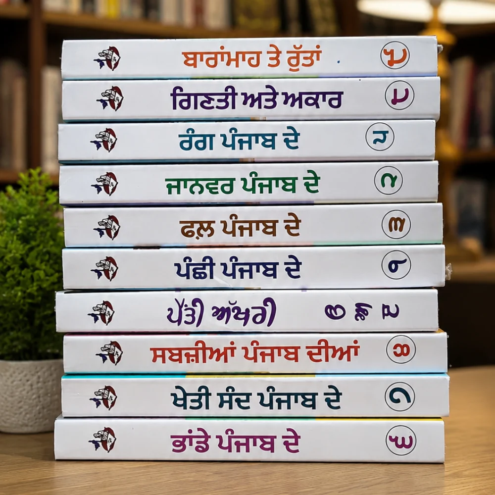 punjabi learning 10 book set